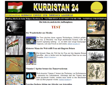 Tablet Screenshot of kurdistan24.com